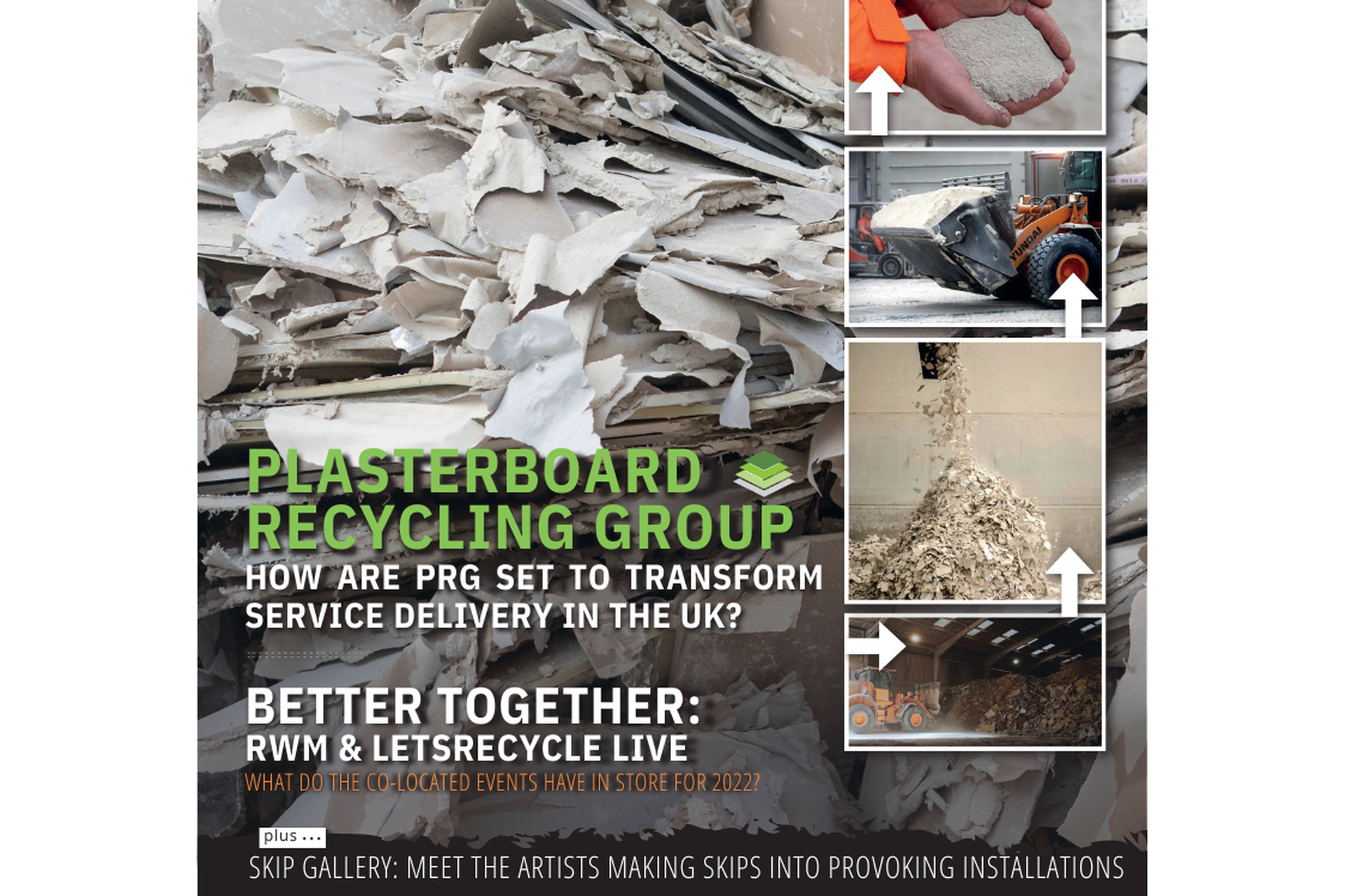 We are in Skip Hire Magazine! Plasterboard Recycling Group Latest News